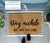 Doormat - Funny Doormat - Stay Awhile But Not Too Long