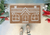 Doormat - Gingerbread House Doormat, White