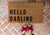 Doormat - Hello Darling Funny Outdoor Doormat