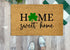 Home Sweet Home Shamrock Doormat