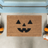 Jack o Lantern Face Halloween Doormat