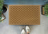 Low Profile Weatherproof Doormat - Tan 22" x 35"