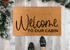 Welcome To Our Cabin Doormat