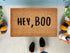 Sale - Hey Boo Halloween Doormat