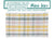 Rug - Small Yellow Plaid Accent Rug