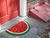 Watermelon Half Round Coir Doormat