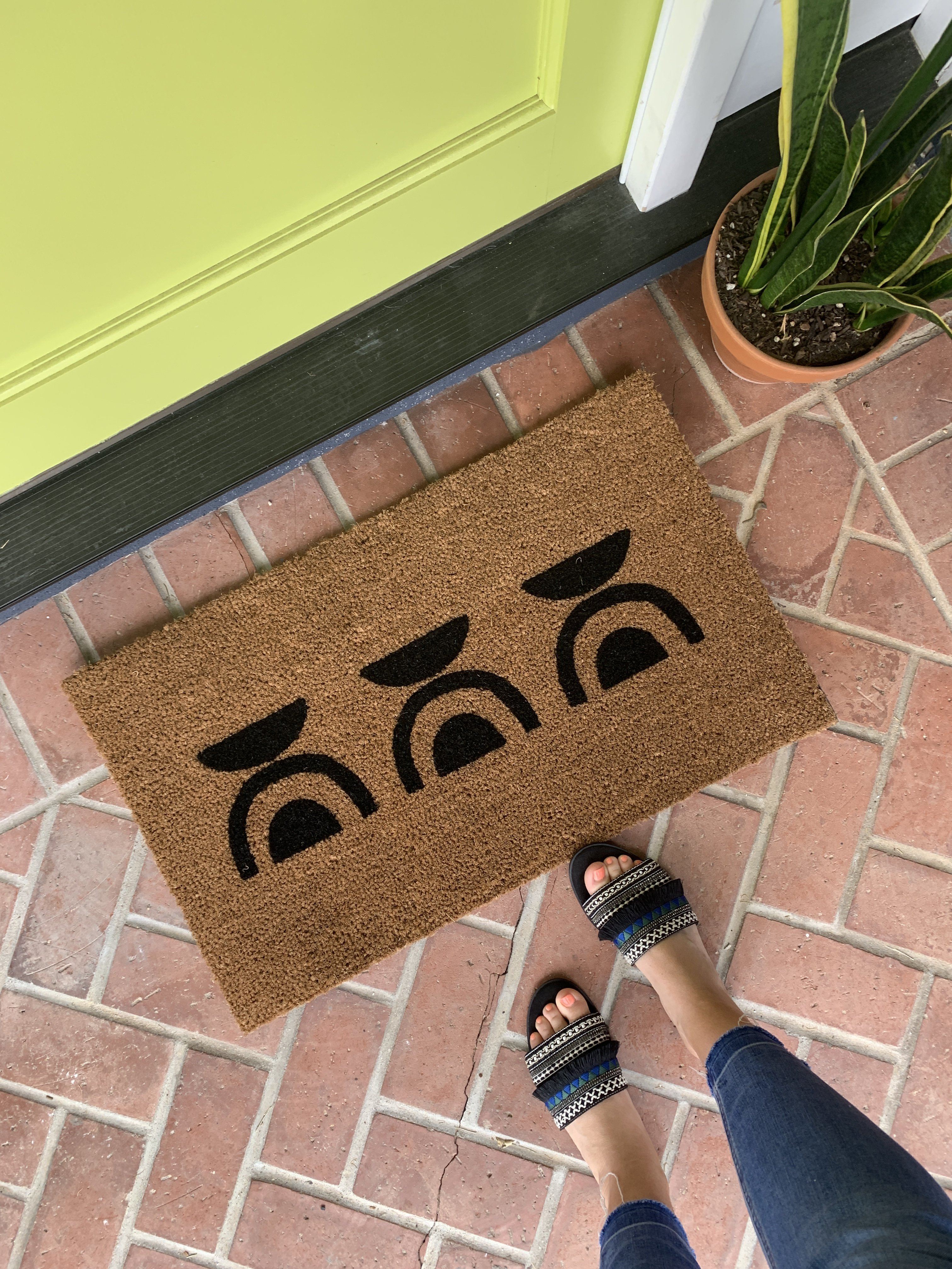 The Ellie Modern Outdoor Doormat