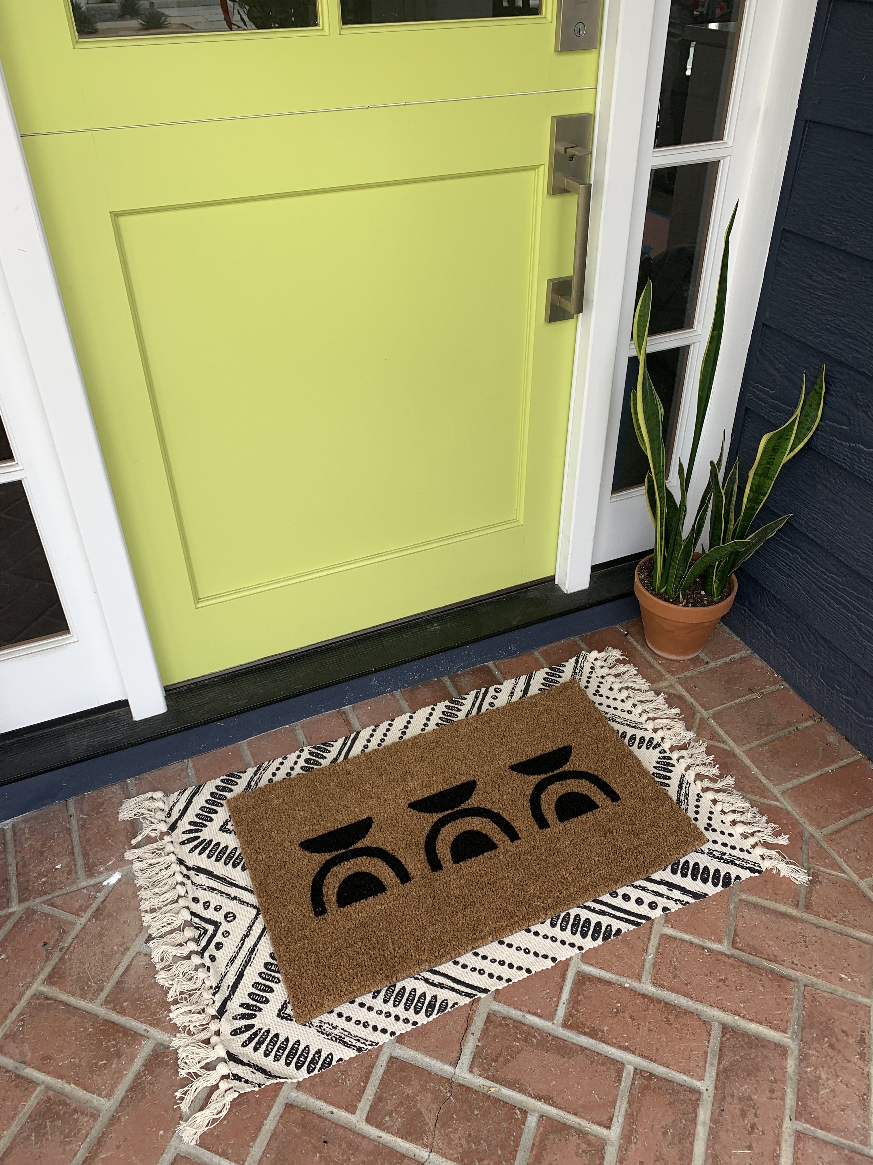 The Ellie Modern Outdoor Doormat