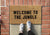 Welcome To The Jungle Funny Family Doormat