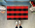 Red and Black Buffalo Check Accent Rug