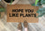 hope you like plants funny doormat