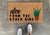Funny Aloe Plant Doormat with bold text and plant design