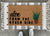 Funny Aloe Plant Doormat with bold text and plant design