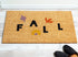 Abstract Fall Doormat