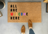 All Are Welcome Here Pride Doormat