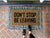 Don't Stop Be Leaving Funny Doormat