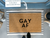 Doormat - GAY AF Pride Doormat