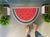 Doormat - Half Round PVC Watermelon Doormat