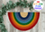Doormat - Half Round Rainbow Doormat