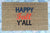 Happy Fall Y'all Doormat
