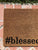 Hashtag Blessed Religious Doormat