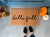 Hello Fall Welcome Mat