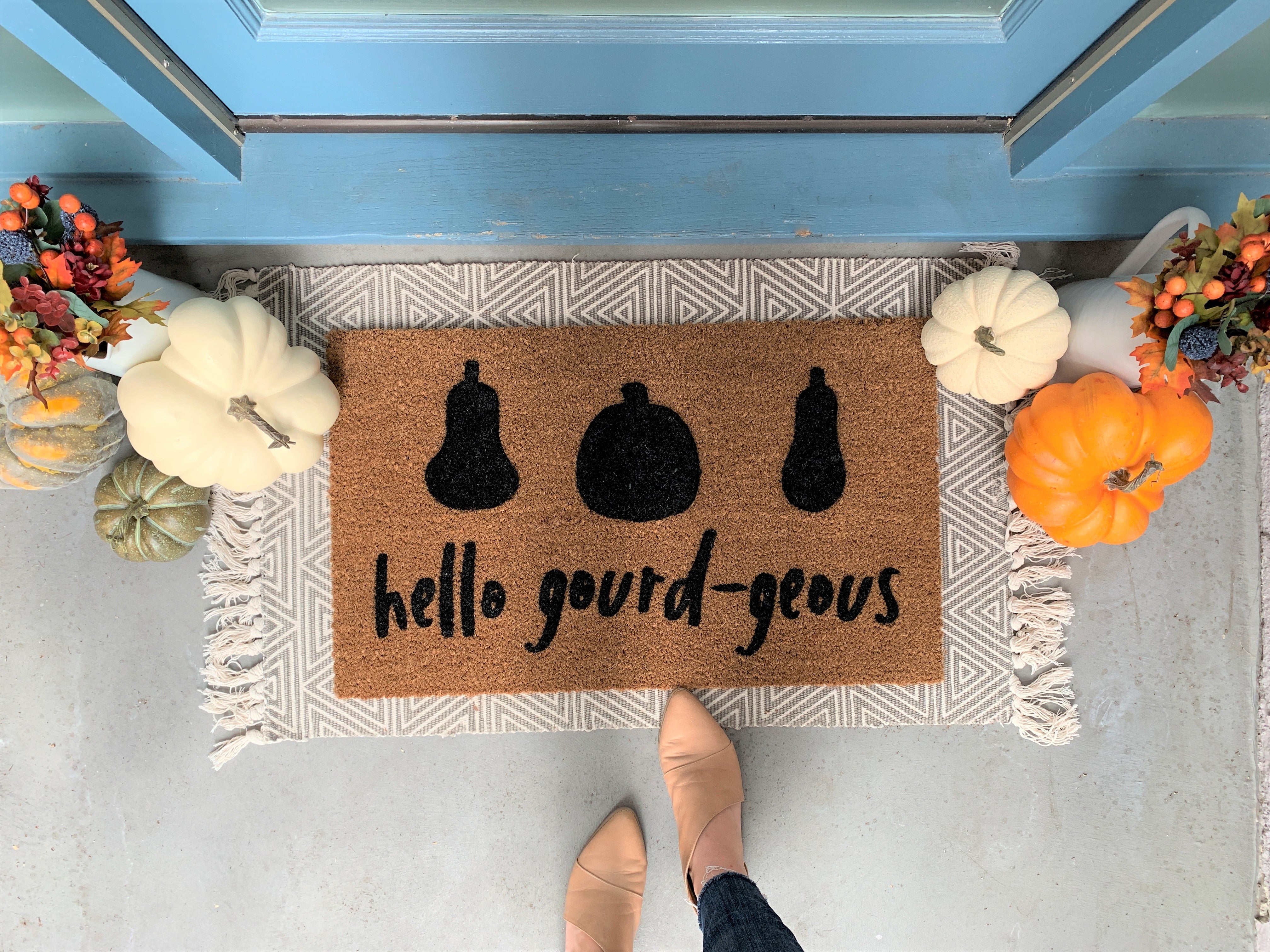 Thankful AF Doormat — joriandco