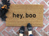 hey, boo Doormat