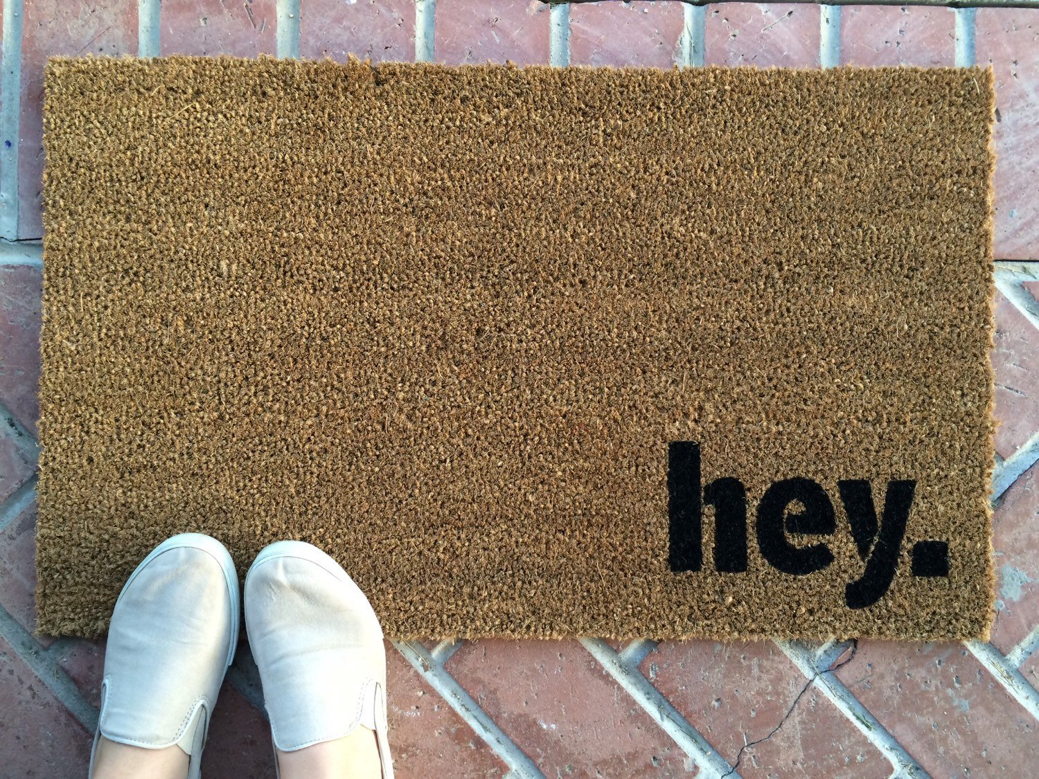 Hello Friends Door Mat - Welcome Mats- Fun Doormats - Customized Door Mats