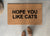 Animal Doormat - Hope You Like Cats Funny Doormat
