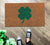 Doormat - Irish Shamrock Lucky Clover Welcome Mat