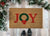 Doormat - JOY Wreath Holiday Doormat