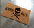 Keep Out Funny Halloween Doormat