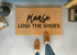 Lose the Shoes Welcome Mat
