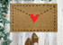 Love Letter Heart Doormat