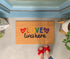 Love Lives Here Pride Doormat