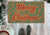 Doormat - Merry Christmas Mistletoe Doormat