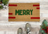 Modern Christmas Doormat