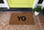 Modern YO Outdoor Doormat