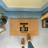 Morse Code HELLO Doormat