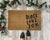 Doormat - Peace Love And Joy Modern Holiday Doormat