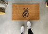 Outdoor Doormat - Peace Sign Doormat