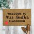 Personalized Teacher Doormat for Classroom