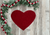 Doormat - Red Heart Shaped Doormat