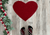 Doormat - Red Heart Shaped Doormat