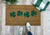 St. Patrick's Welcome Mat - Shamrocks St. Patrick's Day Doormat