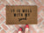 It is well with my soul Religious Doormat