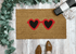 Sunglasses Valentine's Doormat