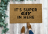 Super Gay Funny Doormat