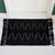 Rug - Black Woven Accent Rug